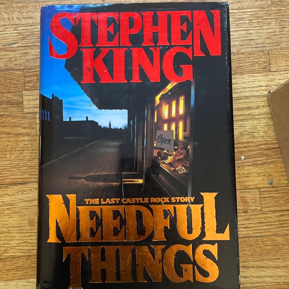Needful Things Author Stephan King